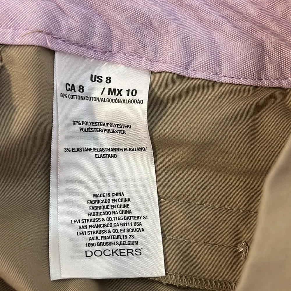 Dockers Women’s Midrise Flat Front Bermuda Shorts - Picture 6 of 6
